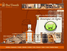 Tablet Screenshot of devoille.com